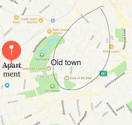 Cosy Small Apartment, Free Parking, Near Old Town * 塔林